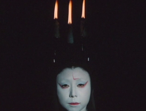 Nobuko Otowa in The Iron Crown (Kaneto Shindō, 1972)