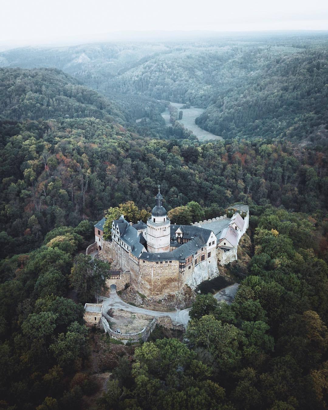 wanderthewood:Falkenstein Castle, Saxony-Anhalt, Germany by iamarux