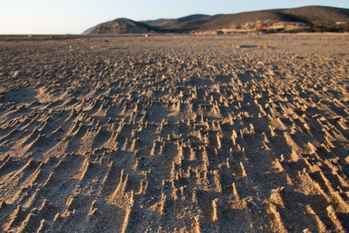 marcel-and-his-world:And the wind leaves footprints in the sand.Beach at Prassonissi, Rhodes 2017.