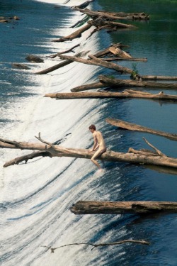 contemporary-art-blog:  Ryan McGinley, William (Floating Trees), 2012