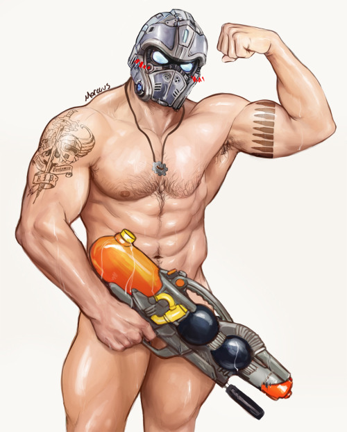 marccus-art-blog:  Water Guns #1 (ft. clayton carmine)