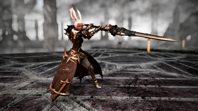 I'll give  special cells.
posting aoife's halloween costume a little early :3
Midan weapons and the Sable mask remind 