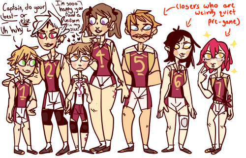 kriscentrics: Volleyball has always been my favorite sport and I was joking around on my blog the ot