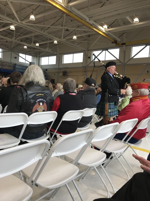 Happy Veterans Day everyone from my annual ceremony at our local coast guard installation . Always an honor to participate in the honor guard and be among a bunch of other veterans from different times including ww2 vets… thank you to all veterans