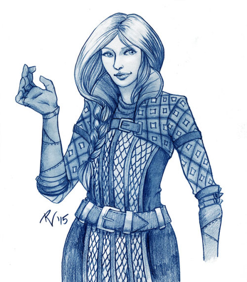 bexquisition: Solona Amell, pencil commission for commander-shakarian!(Commissions are on sale all s