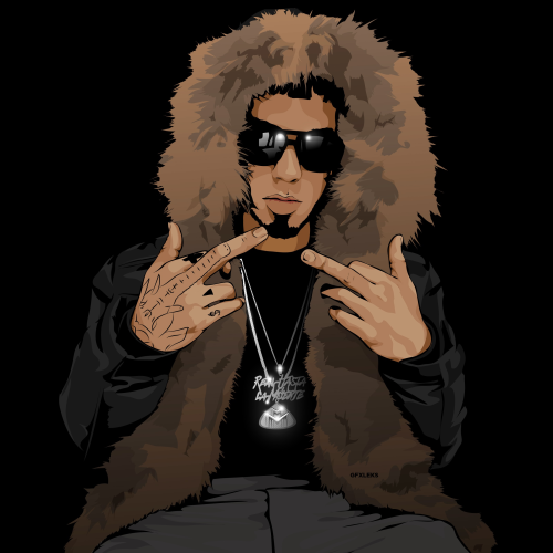 ILUSTRACION ANUEL AA by @GFXLEKS #FREEANUEL