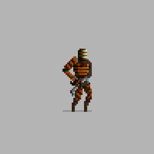 videogamenostalgia:  Pixel Video Game Characters by Michael Myers