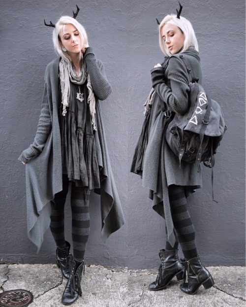 Designers: Rick Owens, Barbara i Gongini, Yohji YamamotooFootwear: Martens, VagabondGoth: Killstar, 
