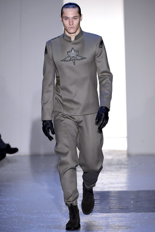 Thierry Mugler menswear, fall 2013