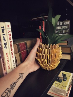 the-unwritten-chapter:  this cute little pineapple took me 4 hours to make 😅 it best get some notes…