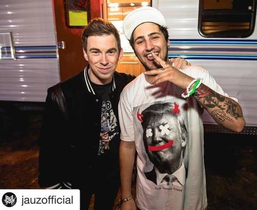 @jauzofficial and @hardwell - Goat crew &ldquo;Fuck Donald Trump&rdquo; Tee about to sell ou