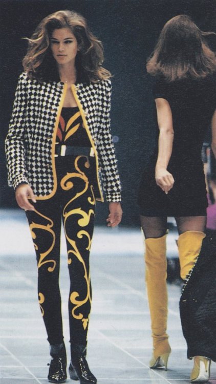 Gianni Versace A/W 1991/92 Runway