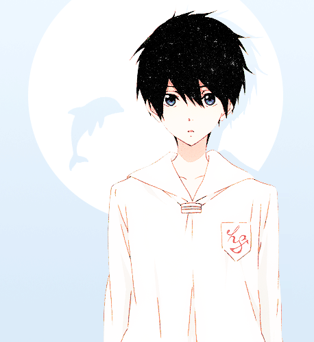 fujiiwara:free! + sailor shirts (´• ω •`)