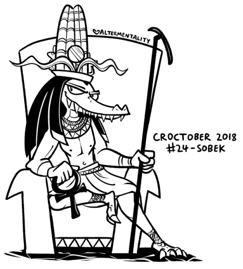 Here’s the finale of Croctober! I’m proud of myself for finishing (on time… I just didn’t put