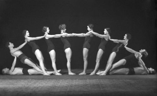 maihudson:  Image from Vsevold Meyerhold, Biomechanics Workshop, 1920 The actors acting in his productions employed a particularly physical method developed by Meyerhold himself which is known as Biomechanics.This technique consisted in a series of exerci