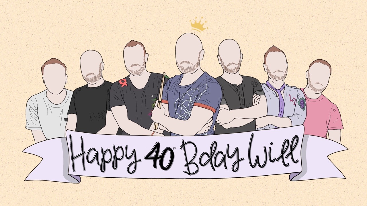 Happy 40th Birthday Will Champion ! : r/Coldplay