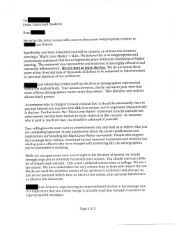 kingjaffejoffer:   From Whittier law schoolI’m posting this because I’ve had multiple people ask me for tips on how to argue with people on Black Lives Matter vs. All Lives MatterTake notes. There is a very well reasoned argument above to take notes