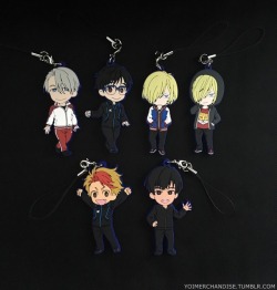 yoimerchandise: YOI x Movic Rubber Strap Collection &amp;  Acrylic Key Holders Vol. 2 Original Release Date:December 2016 &amp; February 2017 Featured Characters (14 Total):RS: Viktor, Yuuri, Yuri (Original   Secret Versions), Minami, PhichitAKH: Otabek,