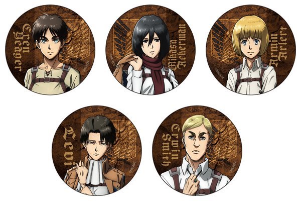 snkmerchandise: News: Neowing Shingeki no Kyojin Season 2 Merchandise Original Release