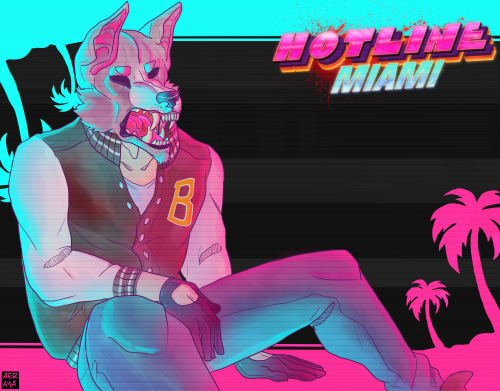 aeraya:  More Hotline Miami fantart like promised