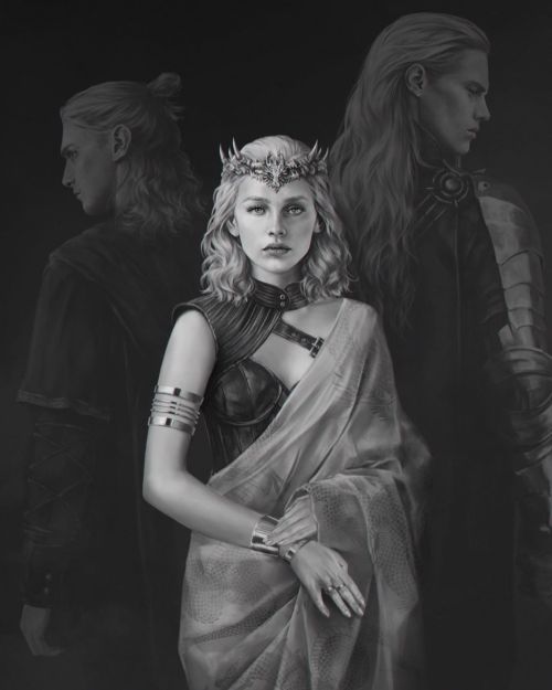 daenerys-stormborn:Daenerys Targaryen - Artist: Denis Maznez