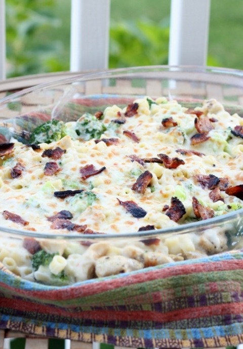 ChickenBroccoli Mac And Cheese With Bacon