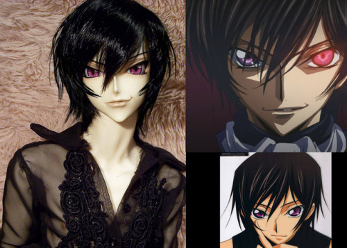 the-enzyme - My Lelouch Minimee head sculpt borrowing my Limhwa...