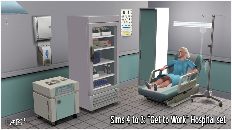 sims 3 hospital