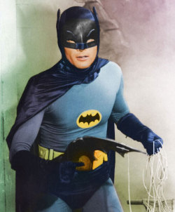 comicsforever:  Adam West has passed away at 88.The man who made Batman a worldwide icon on 1966 is no longer with us. this is a very sad day indeed.  Sad day indeed