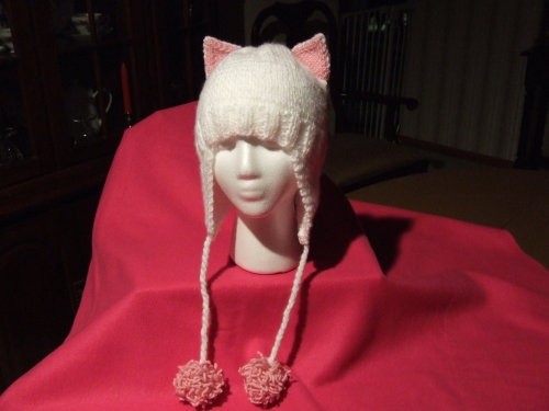 Sweet kitty ear flap hat Cat-sessorize!