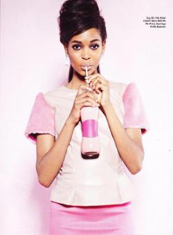 devoutfashion:  “Candy Girl”, Marihenny Rivera for Cosmopolitan South Africa July 2014 