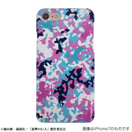 snkmerchandise: News: Eren & Levi Camouflage Hard Smartphone Cases Original Release Date: Late September 2017Retail Price: 2,500 Yen   tax each Appbank has announced new camouflage-style hard phone cases featuring Eren and Levi! The two types will