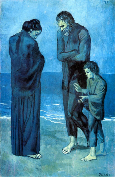 malinconie:Pablo Picasso’s Blue Period