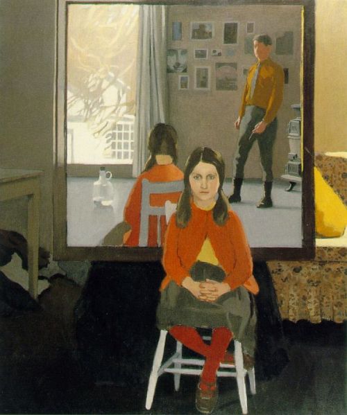 Fairfield Porter (American, 1907-1975). Mirror.