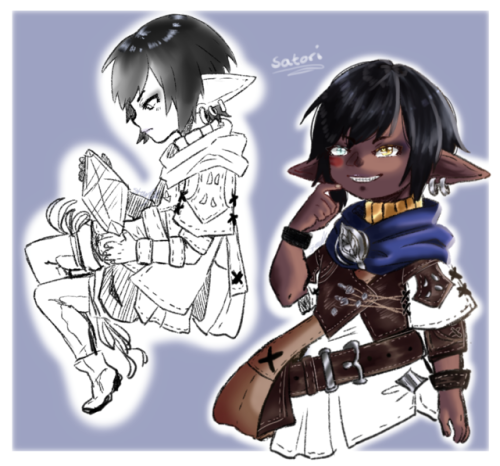 Been kinda obsessed with FFXIV lately ;v;Sorry for the inactivity..