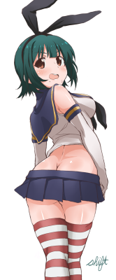 cute-girls-from-vns-anime-manga:    島風小鳥 by  shift  