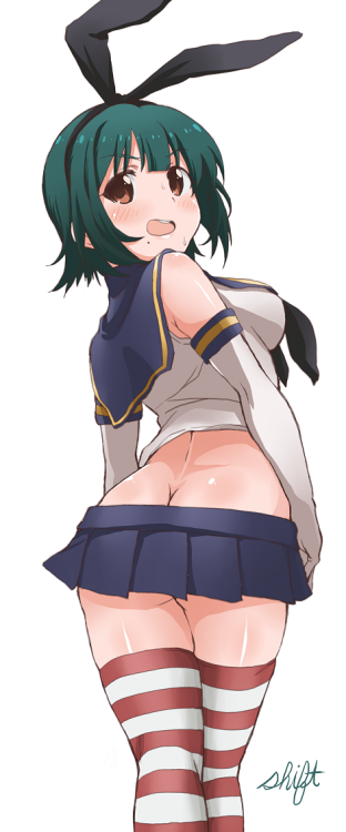 cute-girls-from-vns-anime-manga:    島風小鳥 by  shift   