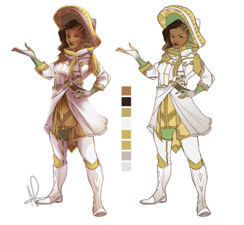 pugletto:gunpowder-and-stardust:pugletto:La Soldadera. La Blanca. La Azteca.I wanted to design my ow