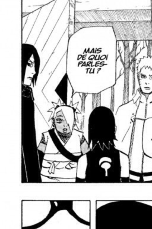 blue-pink-and-love:  Sasuke looks so offended when Sarada asks if Sakura is her mother omg