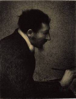   Portrait of Edmond-François Aman-Jean