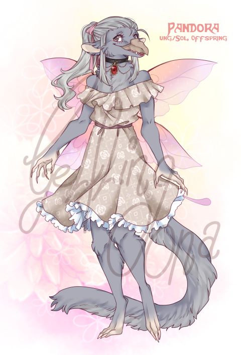 And a ‘new’ skekling as well ♥ Pandora is the daughter og skekUng and my OC Soleil uvu but only in o