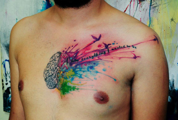 tactless-minxx:  Can I please just get a watercolor tattoo already?  Someone, please