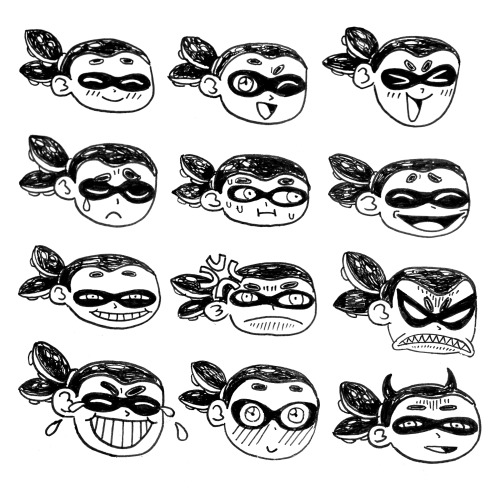 sangyuplee:  squid emojis