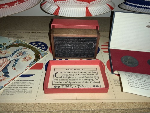 From 1964 to 1974, the Time magazine advertising department mailed out Fourth of July gift packages 