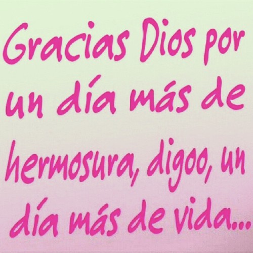 brendithaaababy:  Buenos Dias 