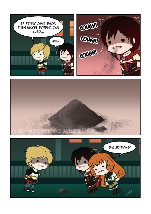 eunnieverse: Dumb_Reunion.png Everyone’s here! This comic is brought to you by my awesome patrons!Su