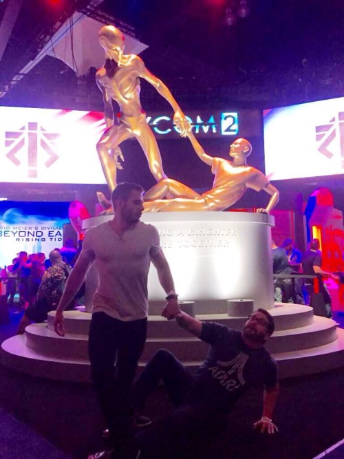 sonntag-me-in:  Blaine and Burnie at E3