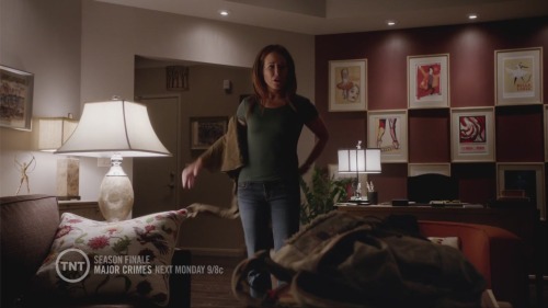 catherine-tate-fangirl:Reasons sophiagratia Should Watch Major Crimes Part 3 - The Green Shirt