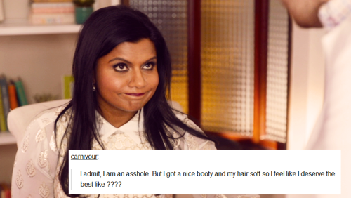 singasaranade:The Mindy Project + Tumblr Text Posts (featuring season 2 deleted scenes)