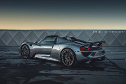 automotivated:  Porsche 918 Spyder by Marcel Lech on Flickr.